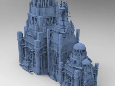 Art Deco New York Art Deco Structures 3 3D model