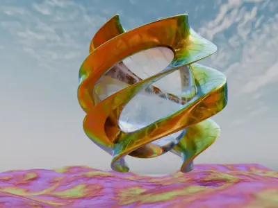 Abstract Environment Animation 3D model