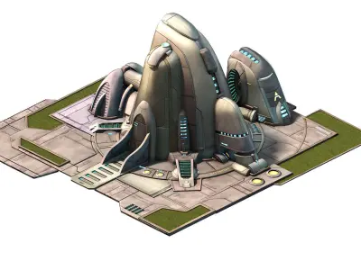 Enhanced - Laboratory Research 02 3D model