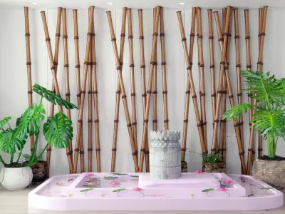 sketch Modern feature garden water Texture