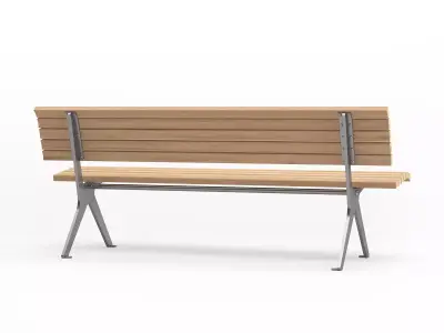 Poca Outdoor Benches 3D model