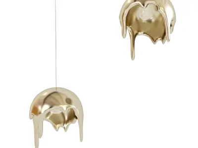 Pendant lamp Candy 3D model