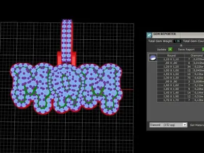 Pandet Mom with stones Texture