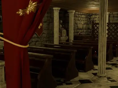 Secret Chapel Interior 3D model