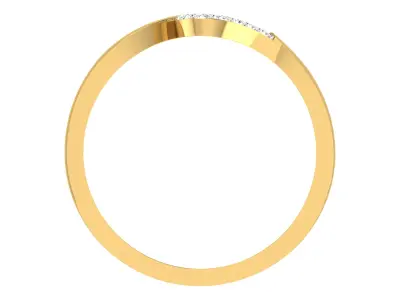 Women Ring  Render 3dm STL OBJ FBX Details 3D print model 17