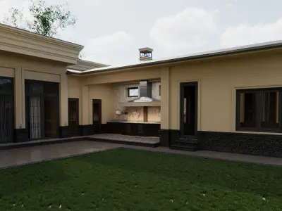 Classic house 3D model