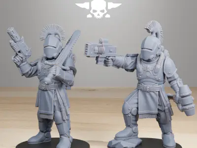RoyalGuard Infantry 2 3D print model