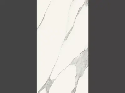 Minimalist White Marble Tile Seamless PBR Texture  Texture