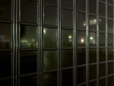 Skyscraper Building Facade 4096x4096 Texture