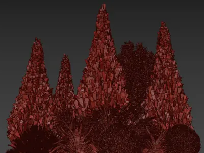 Outdoor Plants 8 3D model