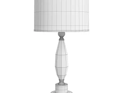 Uttermost Torlino Cut Crystal Lamp Low-poly 3D model