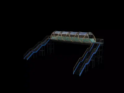 Footbridge 3D model
