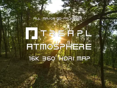 B09- HDRI SKIES TREAPL ATMOSPHERE - 360 SKIES Texture