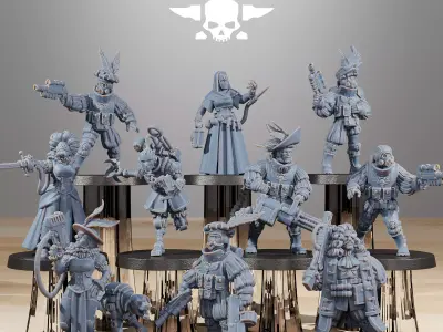 RoyalGuard Starfly 3D print model