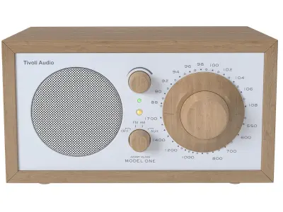 Tivoli model ONE wood 3D model