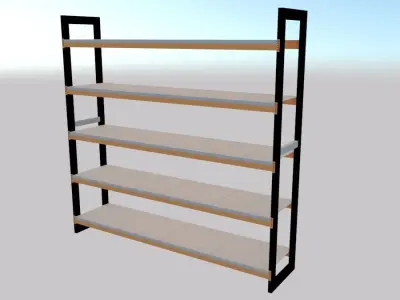 Light duty racking System 3D model