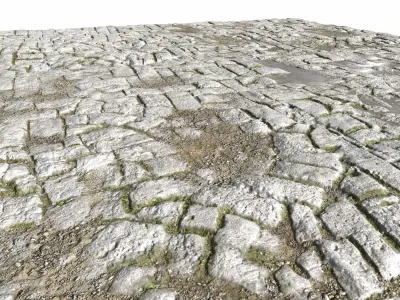 Old Floor Seamless 3 PBR Texture
