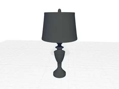 Bennett Metal Table Lamp 3D model