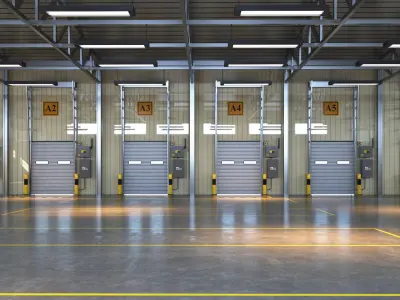  Detailed Warehouse With Interior And Exterior 