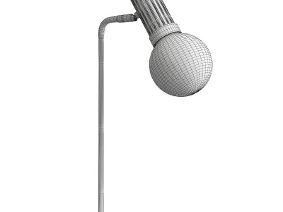 Hudson Valley Reade Table Lamp Low-poly 3D model