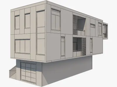 Modern House 6 3D model