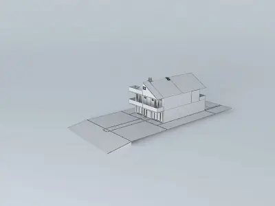 Lake House Free 3D model