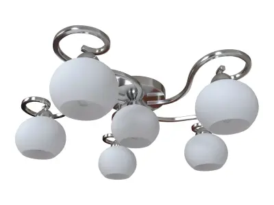 Ceiling chandelier A6058PL-6CC 3D model