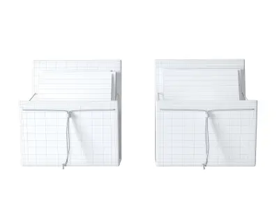 Magazine Rack 3D model