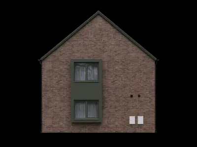 HOUSE PLOT-C1 - octane 3D model