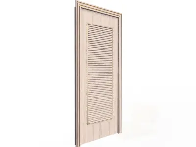 Door and Accessories Collection Low-poly 3D model