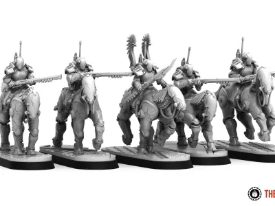 Fabricarii - Hussar Squad 3D print model