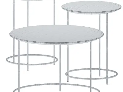 Coffee Tables Twist by Casamilano 3D model