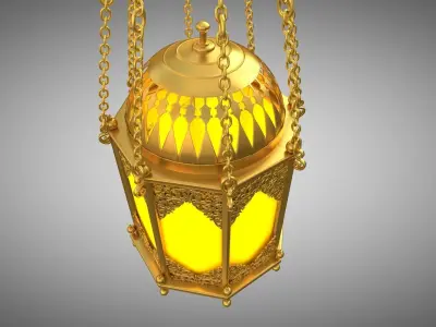 Ramadan Lamp 3D model