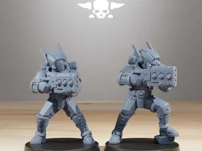 Tarion Clone Infantry 3D print model