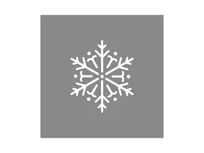 Snowflake Stencil 3D model