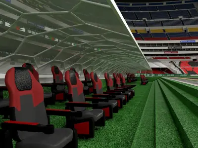  MEXICAN STADIUM - ESTADIO AZTECA 