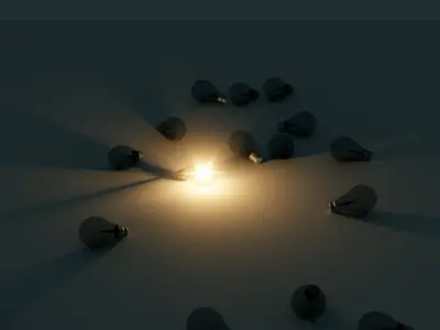  LIGHT BULB 3D print model