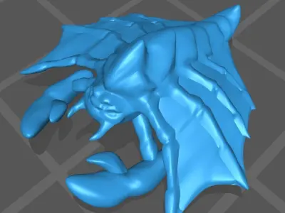 Starcraft Drone 3D print model