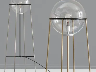 Atlas Floor Lamp 3D model
