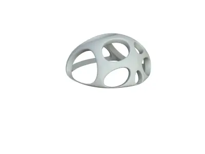 SciFi Cube Object No 49461 Low Poly Shape Low-poly 3D model