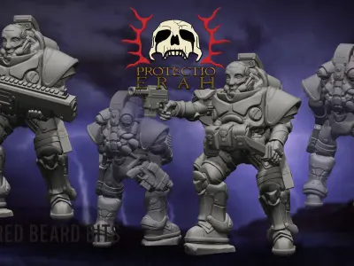 The Pacifiers soldier holding gun 3D print model