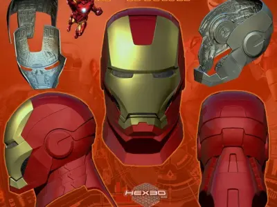 Iron Man MK III Printable Suit 3D model