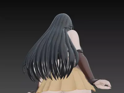 Cyberpunk Balcony View 3D print model