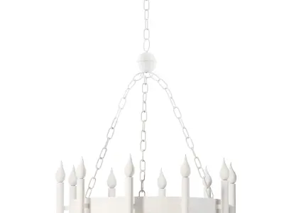 Chandelier Hanging Favourite Low-poly 3D model