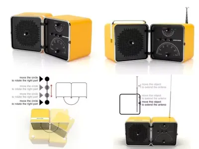 Radio ts522 3D model