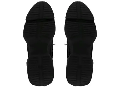 Cyberpunk fashion sneaker 12 Urban Techwear scifi future shoes Low-poly 3D model