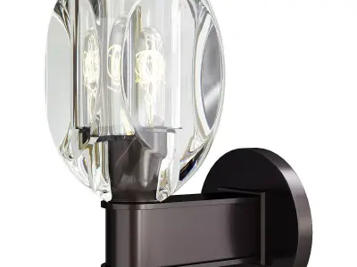 CHARTIER SCONCE Low-poly 3D model
