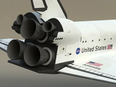  Space Shuttle Atlantis SC 