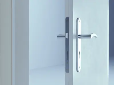 White Door 45 3D model