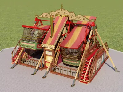 Carters Steam Fair 3D model